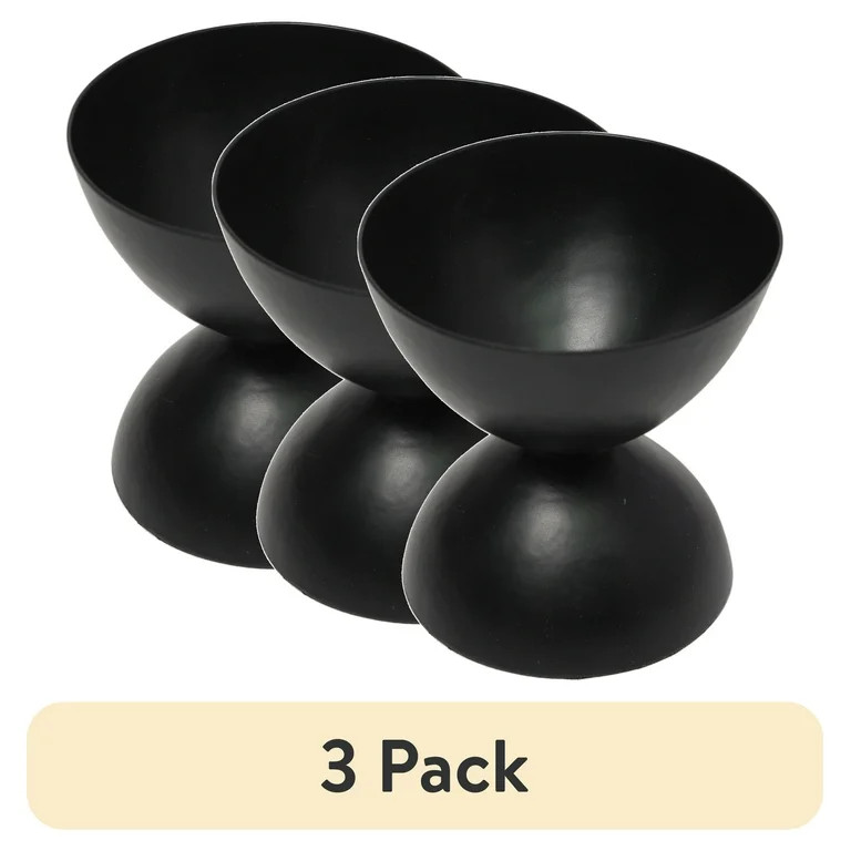 (3 pack) Better Homes & Gardens Metal Black Incense Burner - Walmart.com | Walmart (US)