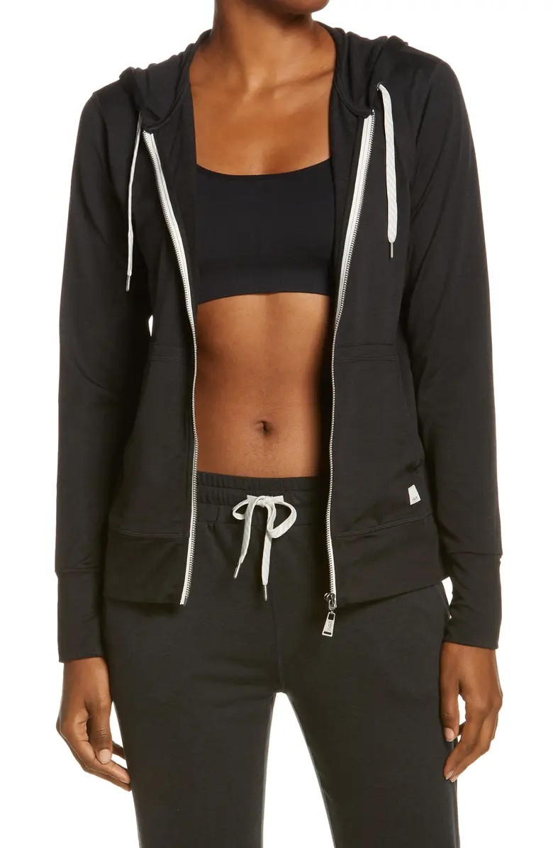 vuori Halo Performance Zip Front Hoodie | Nordstrom | Nordstrom