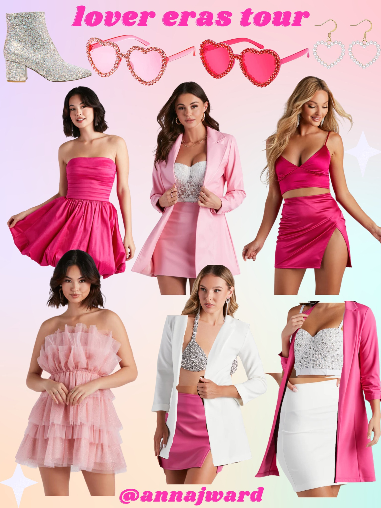 Taylor swift eras tour outfit inspo 💗💓💖 LOVER eras tour outfit inspo. What to wear to the eras tour. Lover album Taylor Swift 

#LTKunder50 #LTKunder100