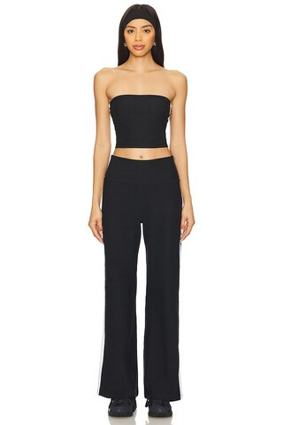 Spacedye Laid Back Stripe Pant in Darkest Night & Cloud White | Revolve Clothing (Global)