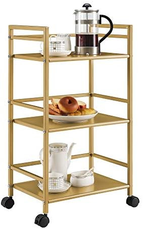 Amazon.com: Novogratz Helix Utility Cart, Gold : Office Products | Amazon (US)