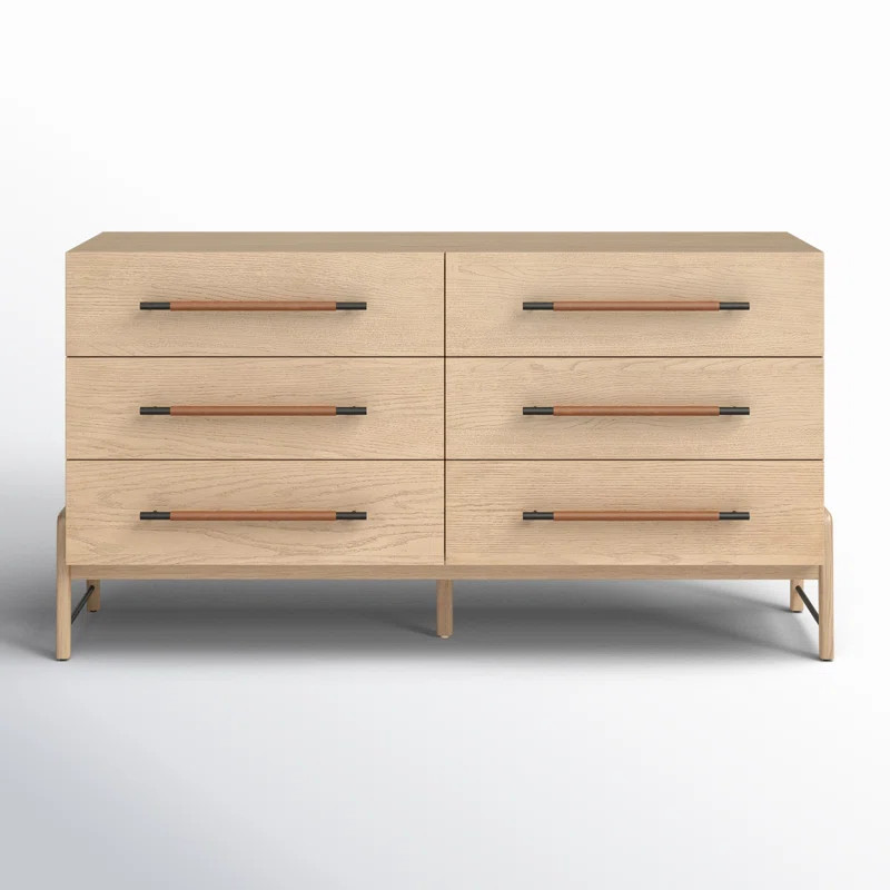 Birch Lane™ Mizuki 6 Drawer 62.5" W Double Dresser & Reviews | Wayfair | Wayfair North America