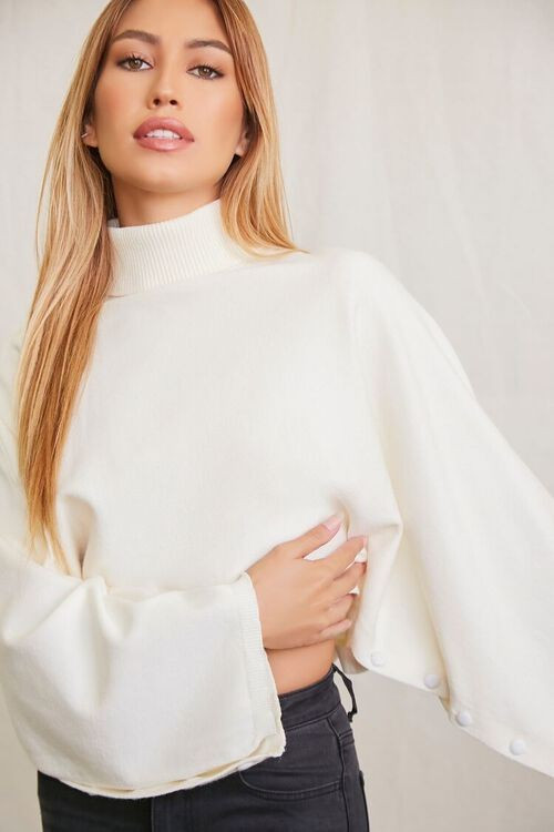 Turtleneck Batwing-Sleeve Sweater | Forever 21 (US)
