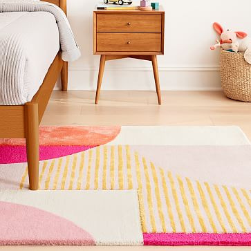 Pieced Circle Easy Care Rug | West Elm (US)