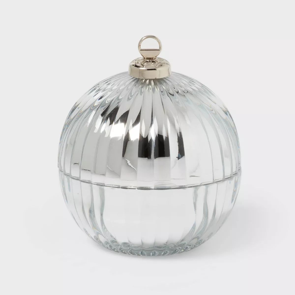 6oz Mercury Glass Ornament Candle Silver - Threshold™ | Target