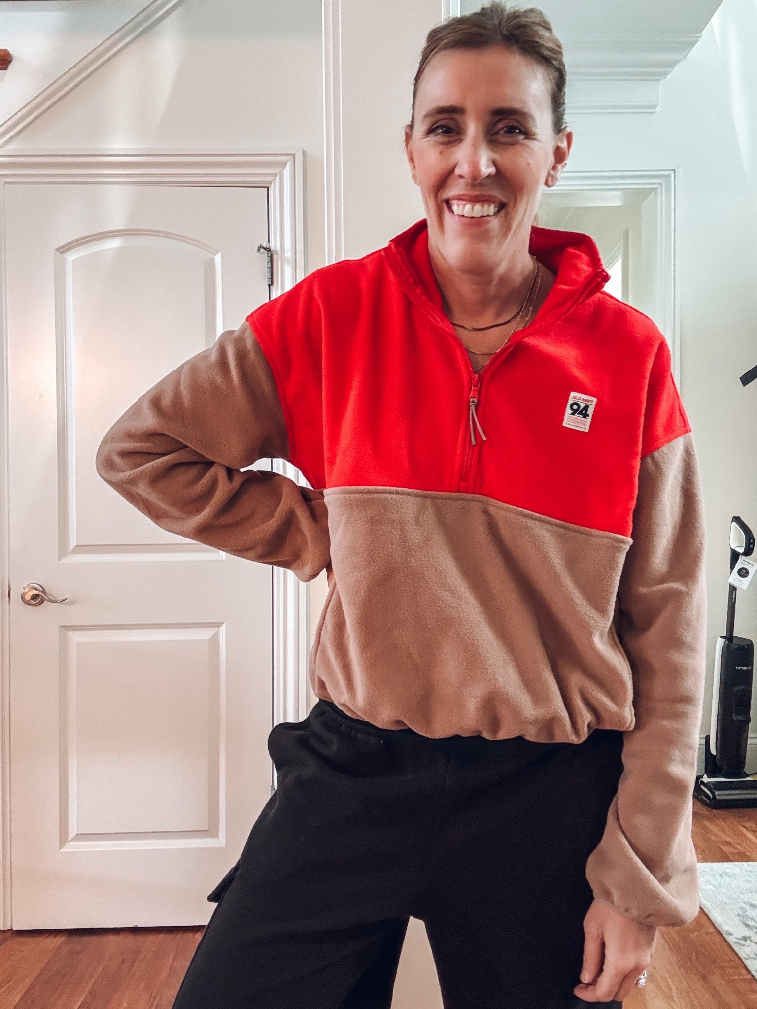 Wearing medium tall. Comes in six colors and is under $20 right now!

#LTKFindsUnder50 #LTKHoliday #LTKTall