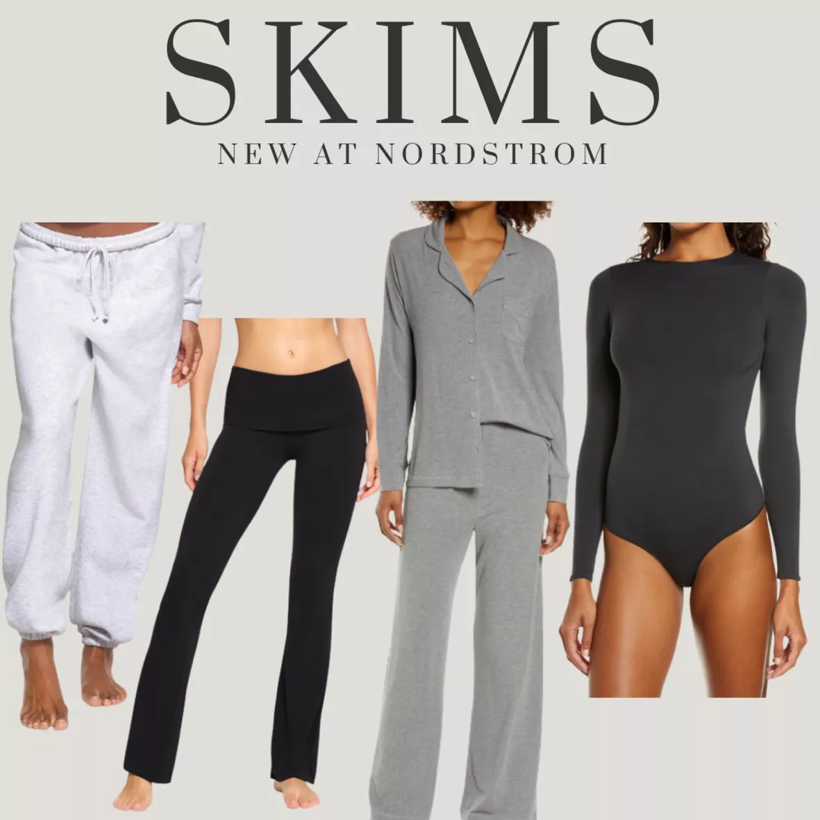 SKIMS Soft Lounge Foldover Pants, Nordstrom