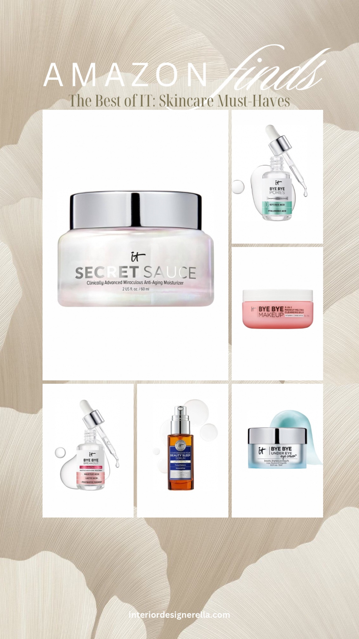 The best of It Cosmetics skincare! Tap the images to shop! XO!

#LTKFindsUnder50 #LTKxPrimeDay #LTKBeauty