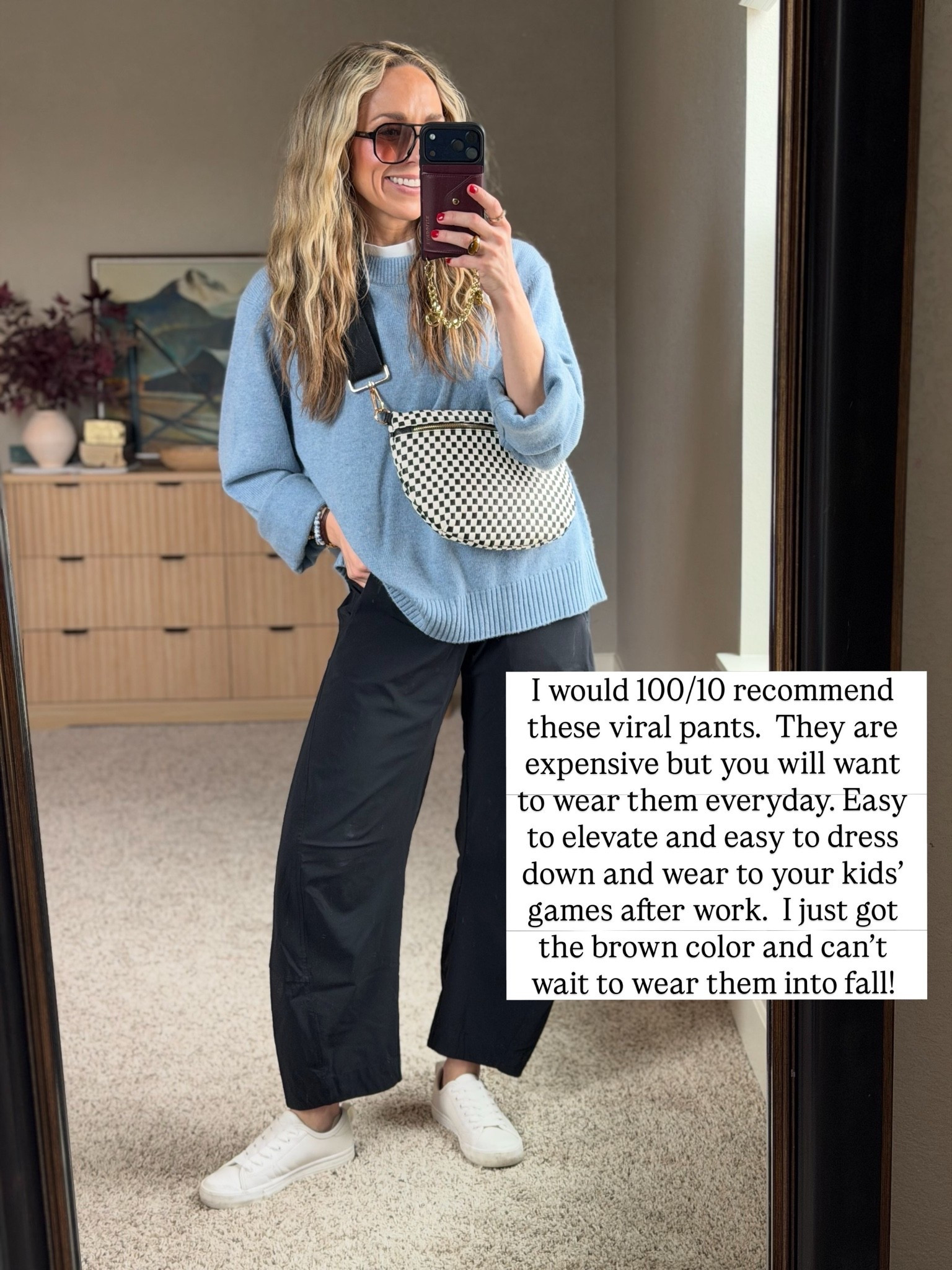 These are my most recommended pants! 

I am a size small top and 2 or 26 bottoms.

#LTKgrwm #LTKmomlife #LTKootd