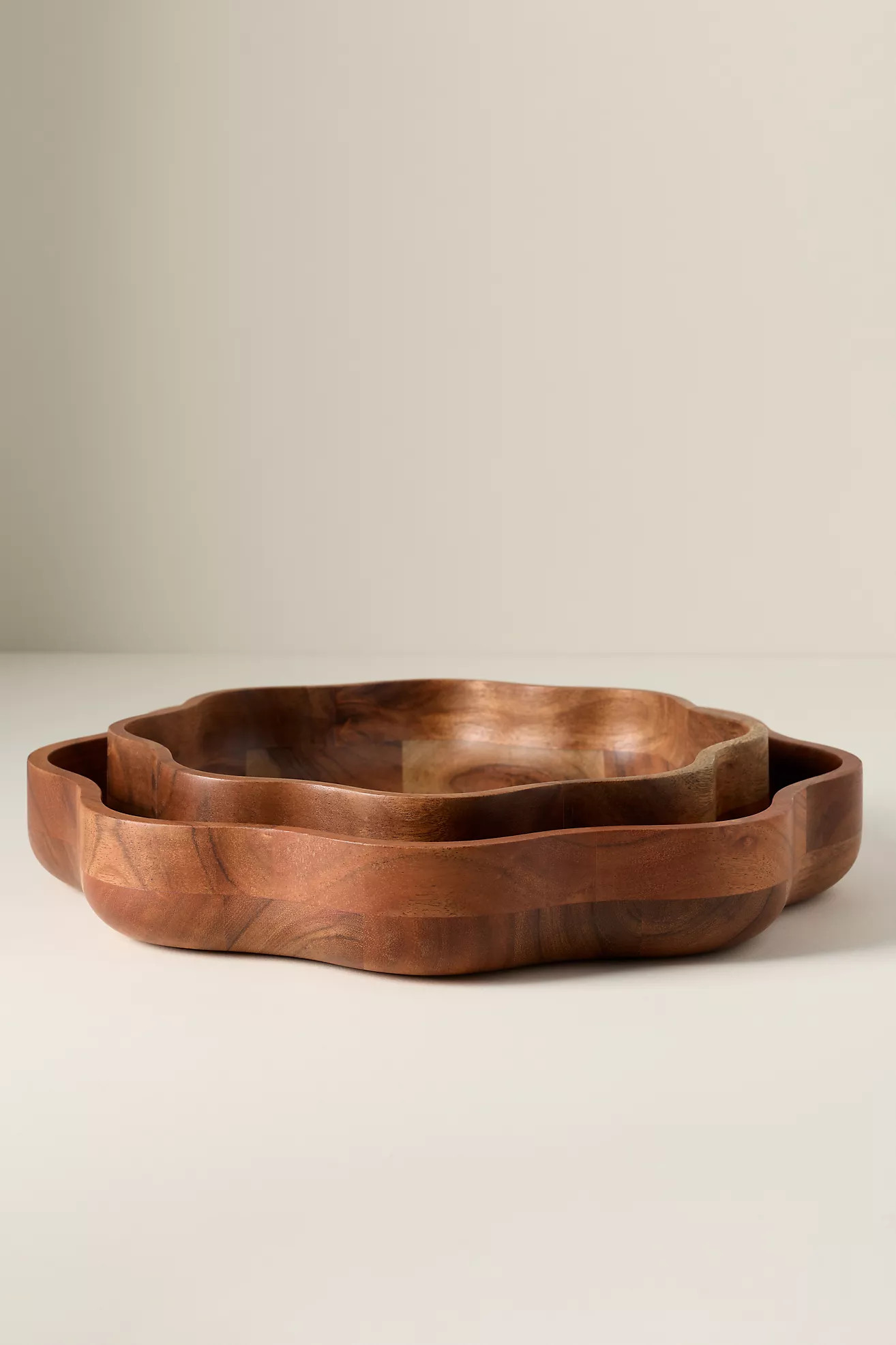 Jill Acacia Wood Bowl | Anthropologie (US)