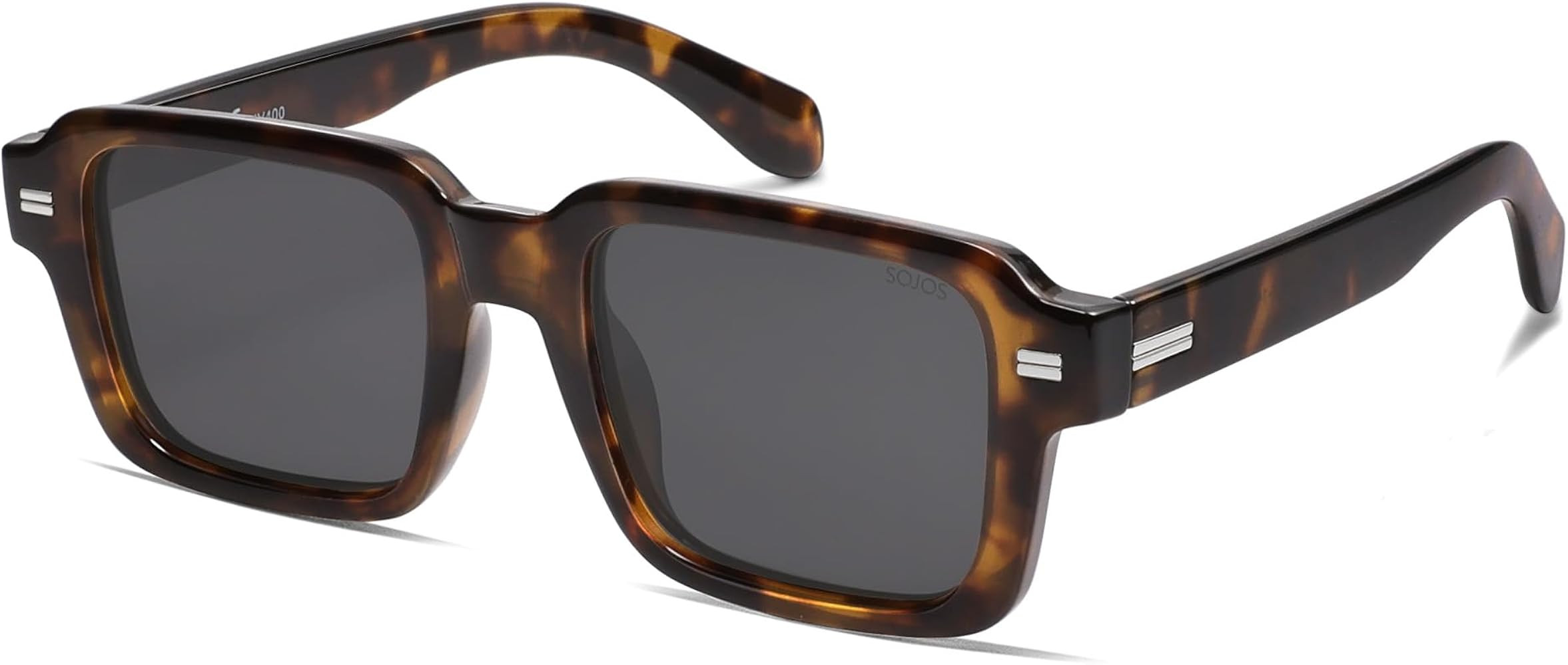 SOJOS Retro Square Polarized Sunglasses for Women Men, 70s 80s Classic Vintage Rectangle Shades S... | Amazon (US)