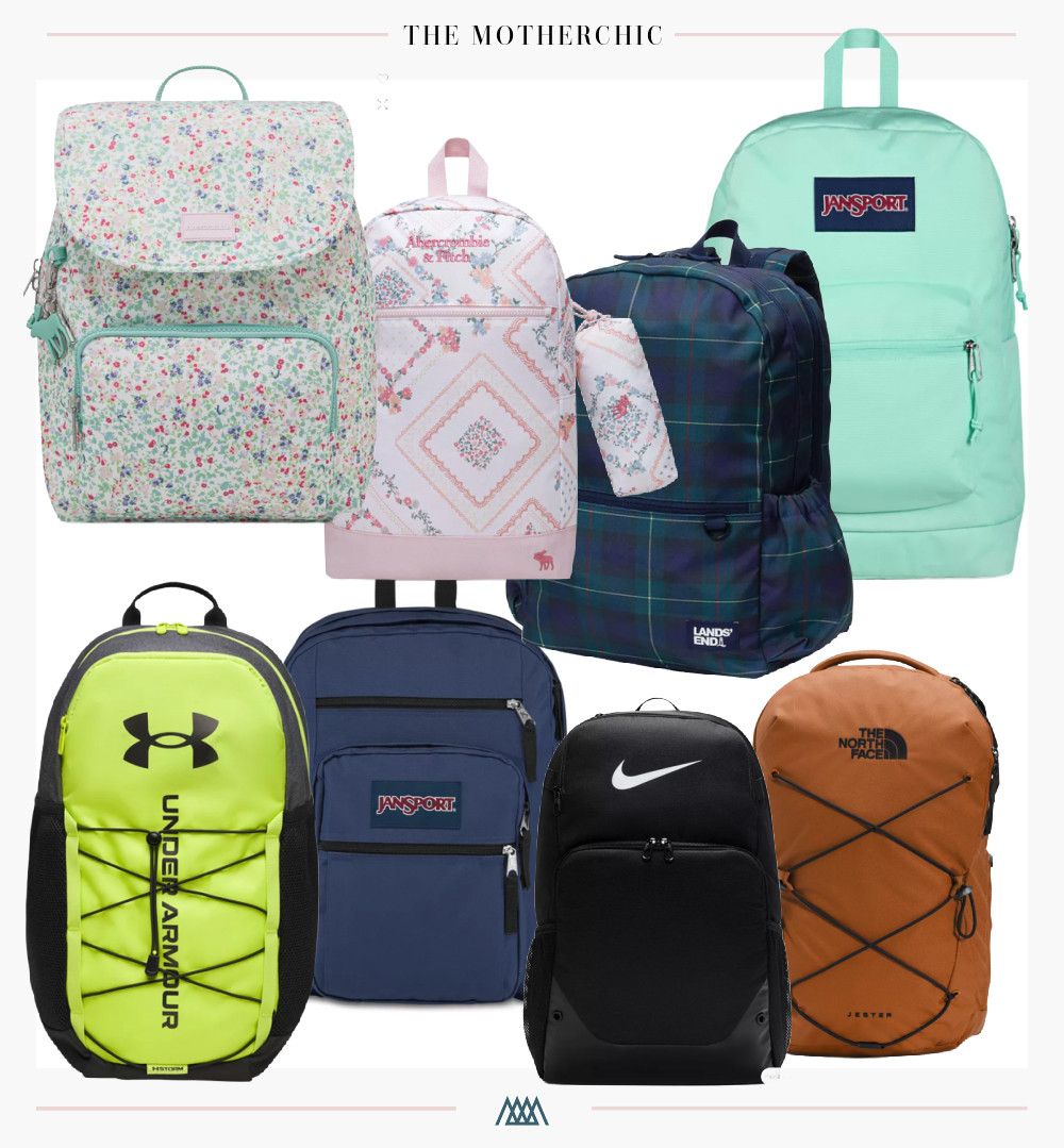 Sporty or sweet there is a backpack style for everyone. All on sale @macys 

 