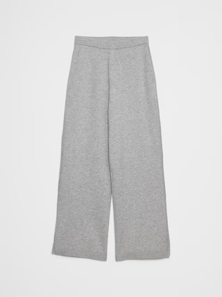 Wide-Leg Mid-Rise Pull-On Sweater Pant | Banana Republic Factory
