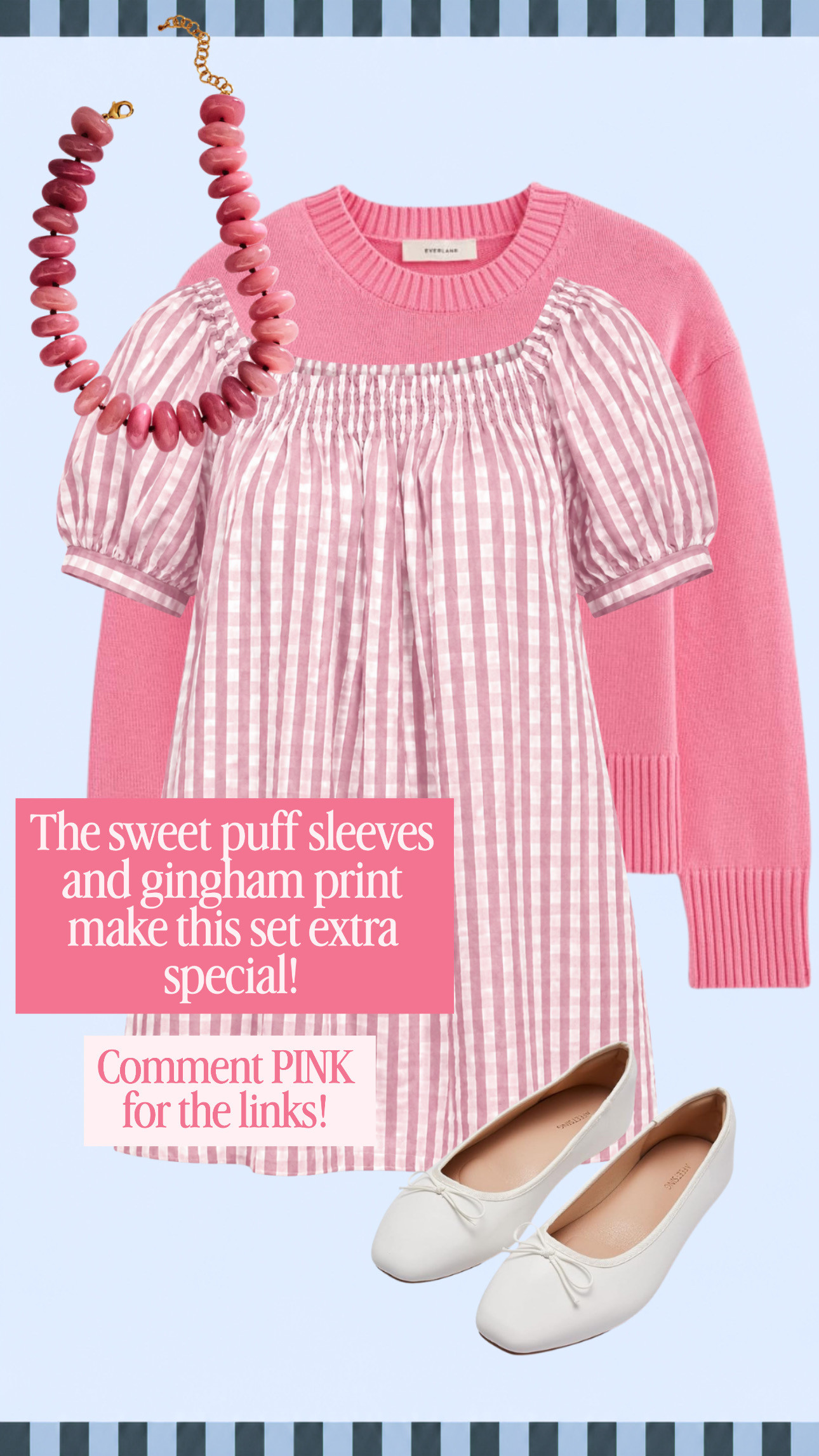 The sweet puff sleeves and gingham print make this set extra special! 

 #LTKgrwm #LTKootd #LTKmomlife