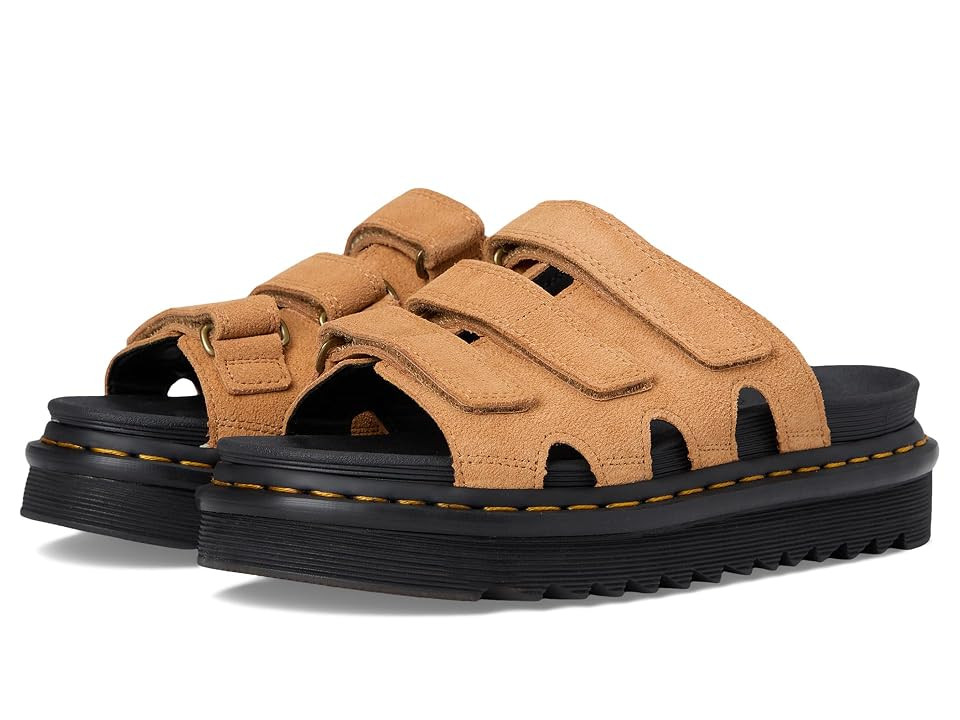 Dr. Martens Raine Women's Wedge Shoes Tan : UK 5 (US Women's 7) M, Leather/Suede | Zappos