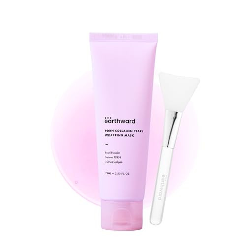 EARTHWARD Salmon DNA PDRN Collagen Pearl Mask | Hydrating Pink Glow Mask | for glass skin younger looking Korean Skincare 2.53 fl.oz | Amazon (US)