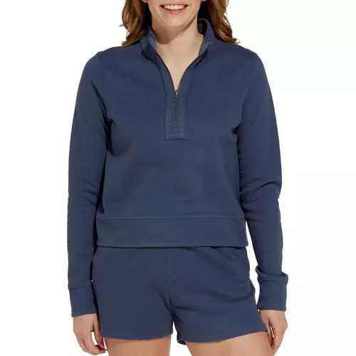 Women's Fundamental Coast Brant Point Long Sleeve 1/2 Zip | Scheels Sports