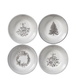 Winter White Nibble Bowl, Set of 4 | Wedgwood | Wedgwood