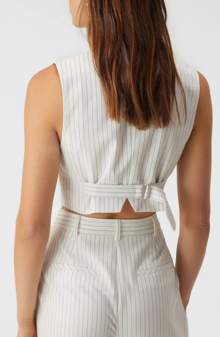 Tailored Crop Vest | Nordstrom