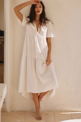 The Kallie Flowy Maxi Dress by Celandine | Anthropologie (US)