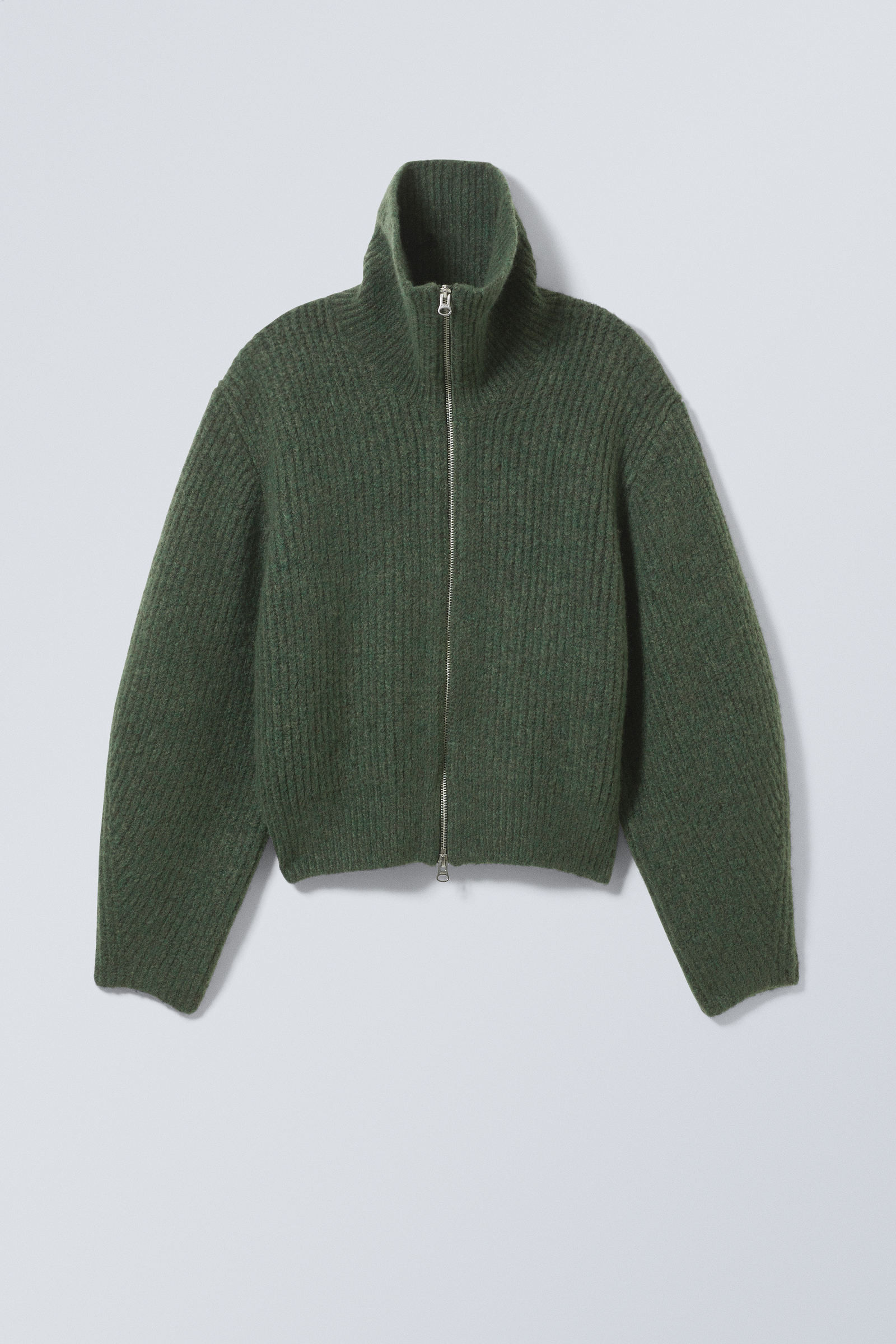 Strickjacke mit Reißverschluss Bea | Weekday
