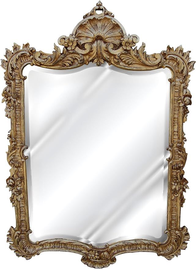 Hickory Manor House 8142GL Arquette Mirror/Gold Leaf | Amazon (US)