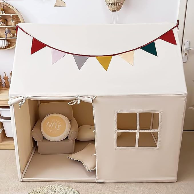 Kids Tent Indoor Playhouse, Kids Play Tent Large Kid Playhouse Toys Toddler Tent Play House with ... | Amazon (US)