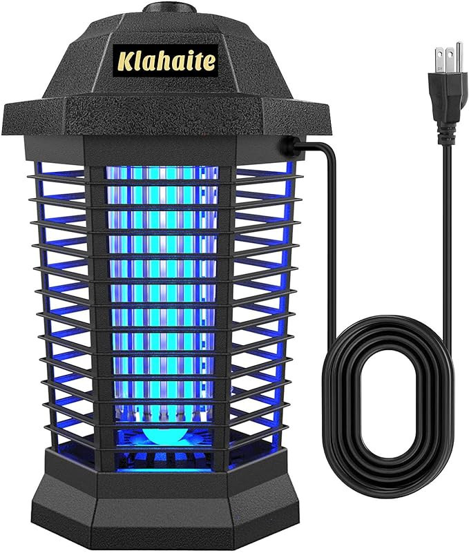 Klahaite Bug Zapper Outdoor Electric, Mosquito Zapper Indoor, Fly Zapper, Fly Trap, Insect Trap f... | Amazon (US)