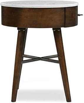 POLY & BARK Andover Side Table, Walnut | Amazon (US)