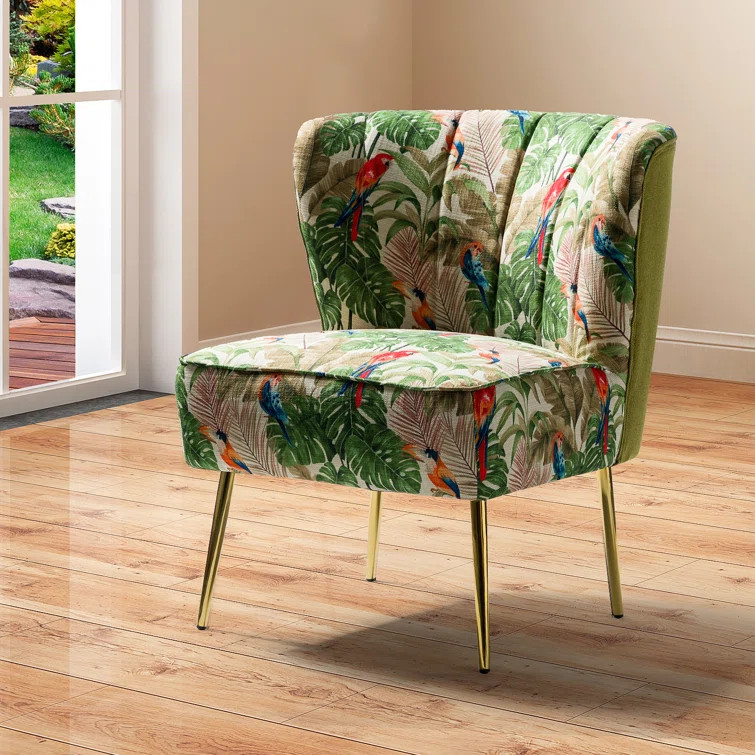 Claudie 26'' Wide Tufted Side Chair | Wayfair North America