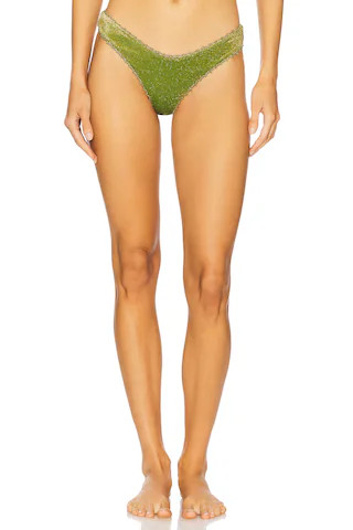 DEVON WINDSOR Wade Bikini Bottom in Olive from Revolve.com | Revolve Clothing (Global)