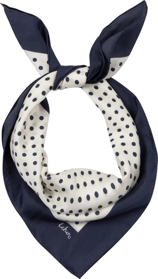 Echo Pin Dot Silk Scarf | Nordstrom | Nordstrom