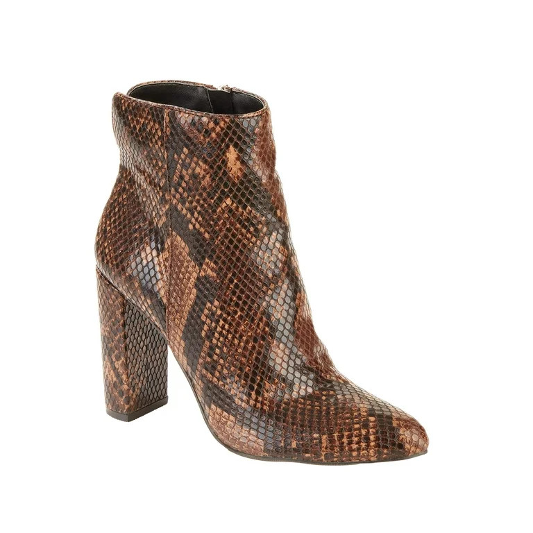 Scoop Sarah High Heeled Ankle Bootie Women's | Walmart (US)