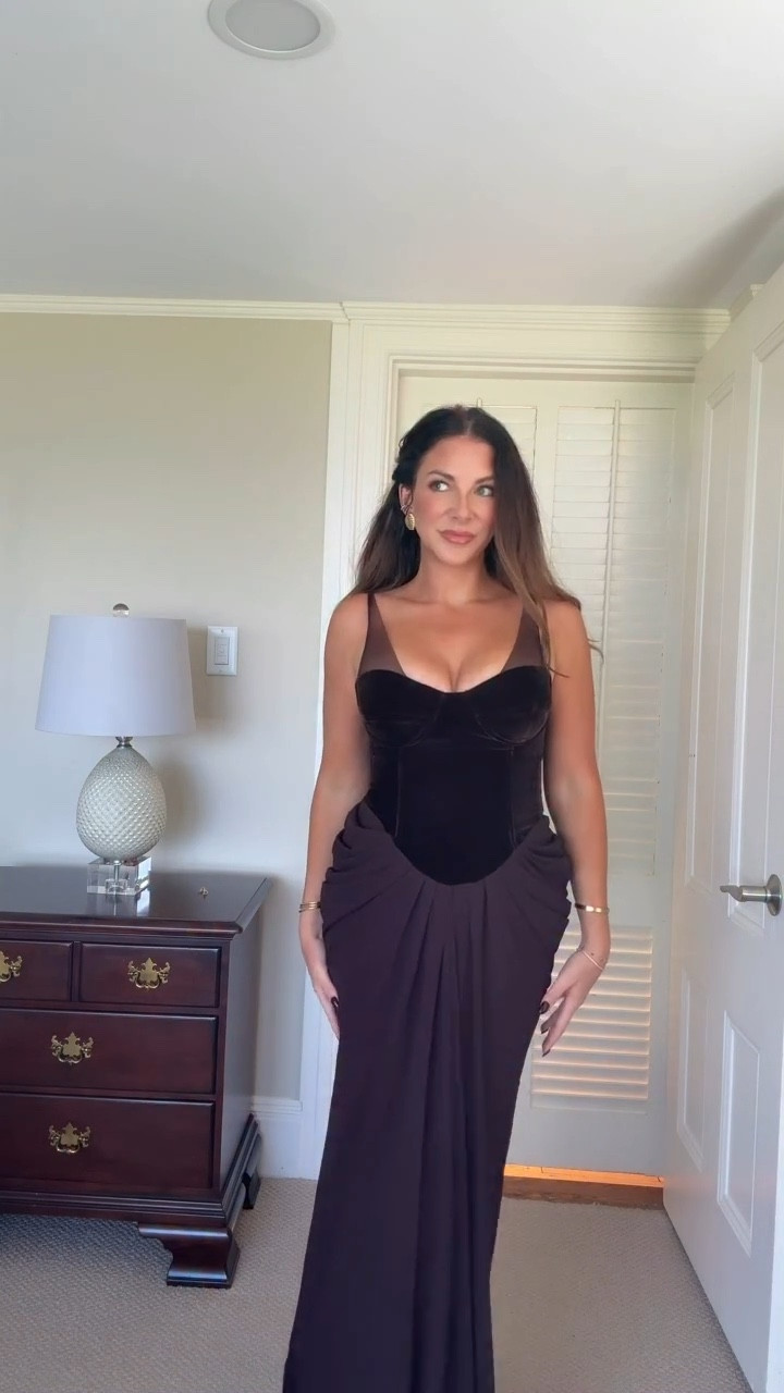 #3 was just a must 🤎 #weddingguest #weddingguestdress #fallwedding 

In the small 

#LTKStyleTip #LTKShoeCrush #LTKWedding