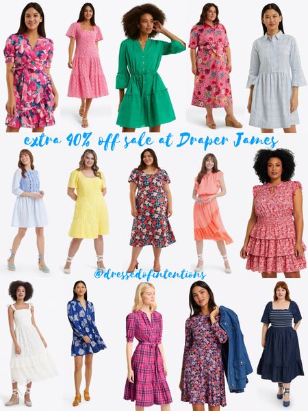 Use code HelloSummer to take an additional 40% off Draper James sale prices - this makes dresses as low as $30 🙌

#LTKSaleAlert #LTKPlusSize