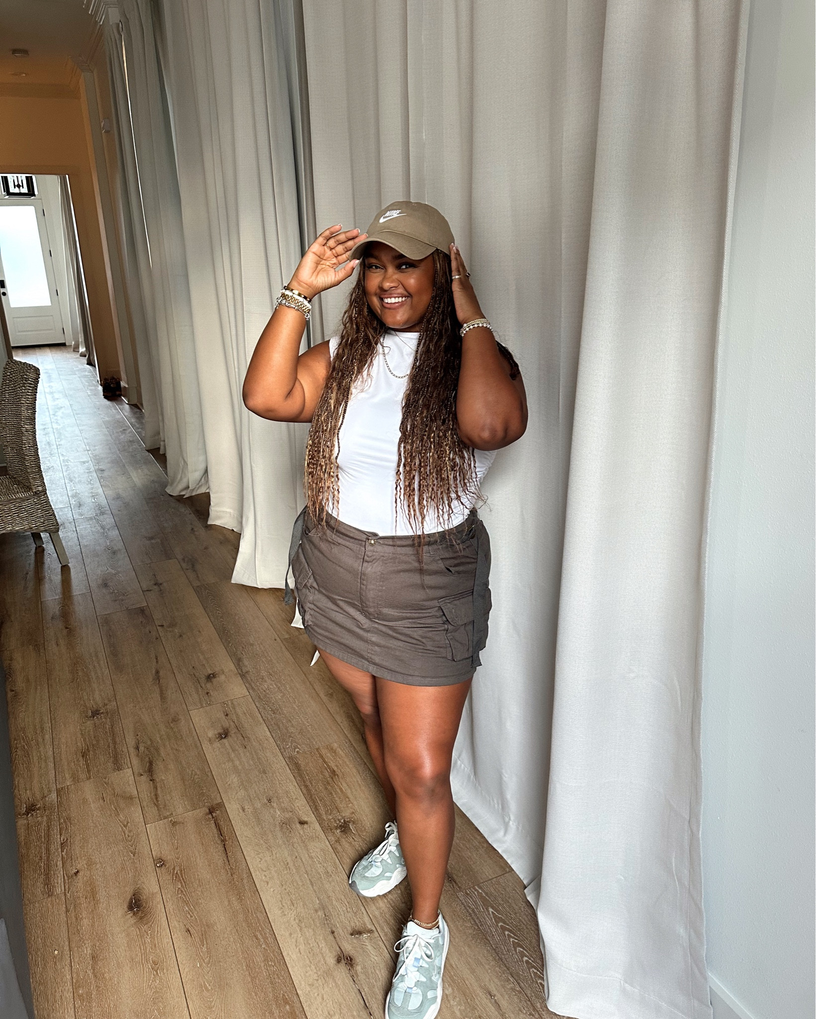 Skirts are such a vibe ✨
#amazon
#nike 
#summerfit

#LTKPlusSize #LTKxNSale #LTKShoeCrush