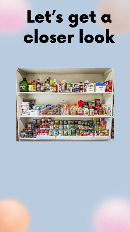 Let’s get a closer look at how we organized the cans, sauces and other condiments in the pantry.

#LTKFind #LTKfamily #LTKhome