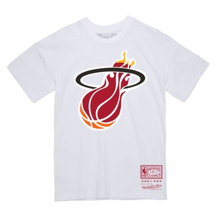 Basic Logo 2 Tee Miami Heat | Mitchell & Ness