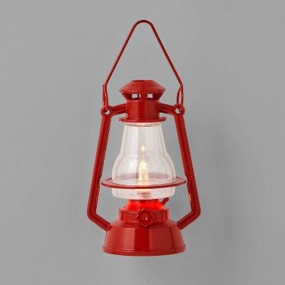 Lit Lantern Christmas Tree Ornament Red - Wondershop™ | Target