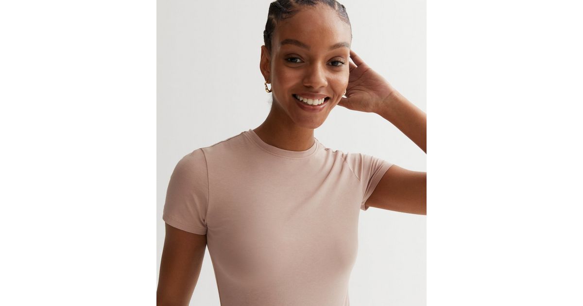 Mink Short Sleeve Bodysuit
						
						Add to Saved Items
						Remove from Saved Items | New Look (UK)