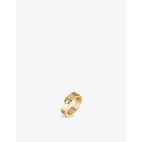 Cartier LOVE 18ct yellow-gold and diamond ring, Size: 51mm, yellow | Selfridges