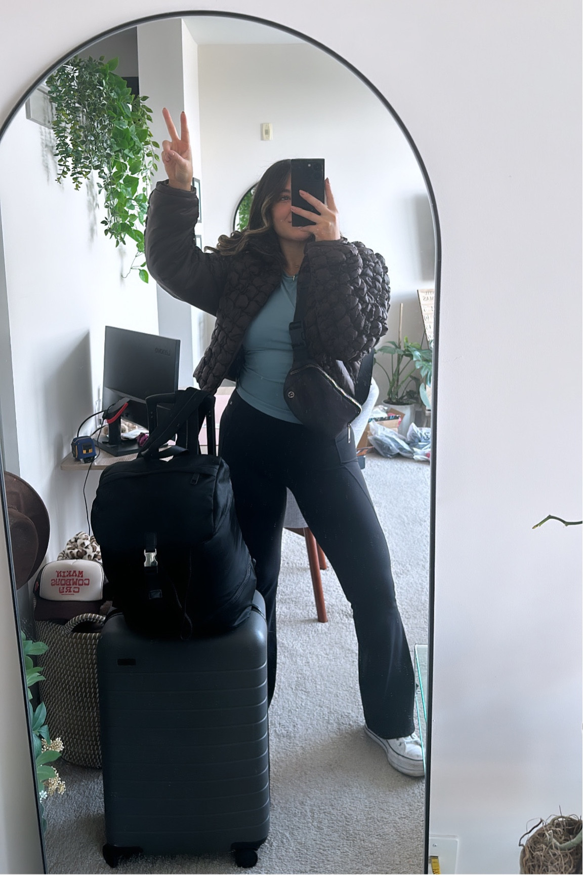 Traveling to Buffalo, New York today! Guess where my parka is stuffed hahhahah
#LTKTravel

#LTKSeasonal #LTKstyletip #LTKCyberWeek