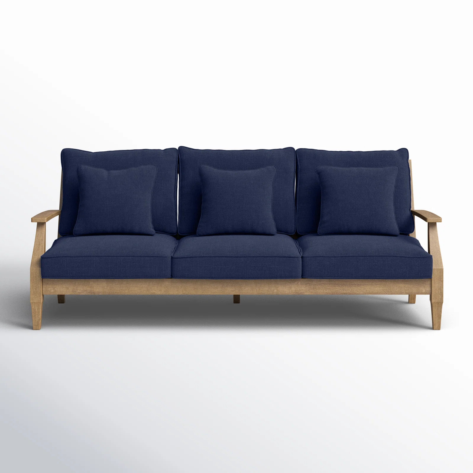 Samya 83'' Wide Outdoor Patio Sofa with Cushions | Wayfair North America