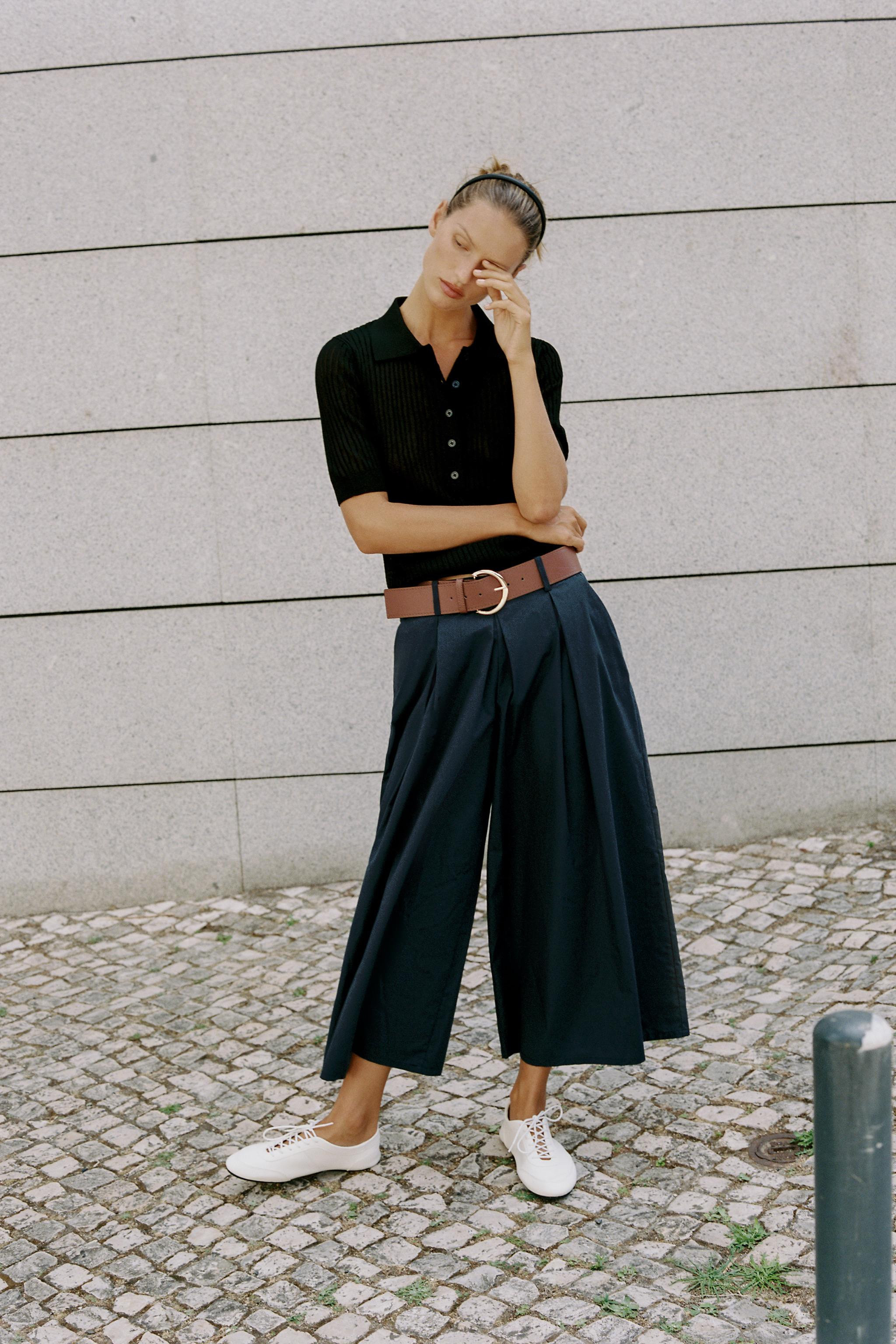 BELTED CULOTTES | Zara US