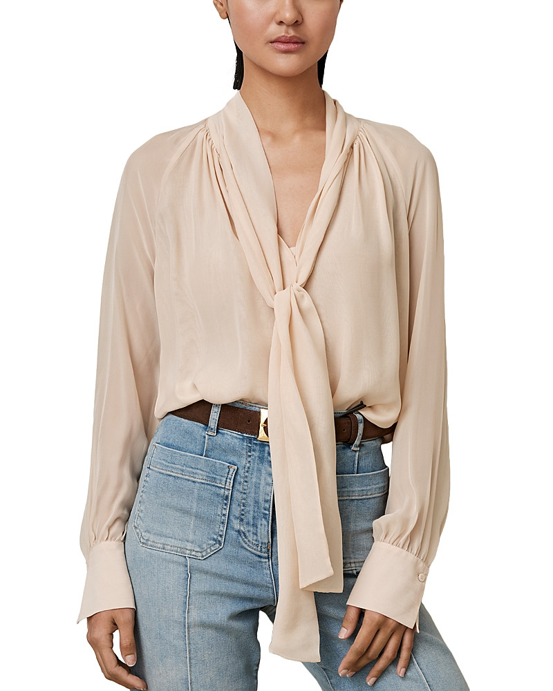 Reiss Tina Tie Neck Blouse | Bloomingdale's (US)