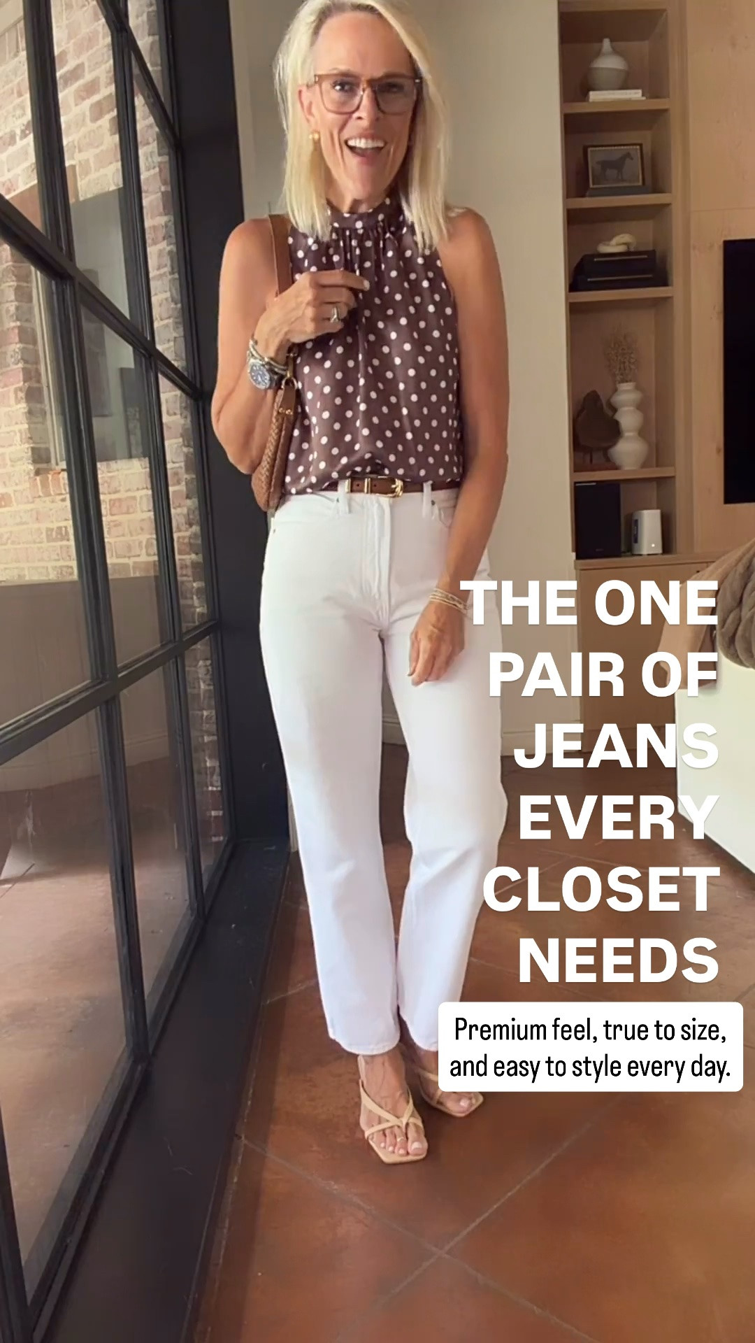 A great pair of straight leg denim is a wardrobe staple, and these are one of my favorites. They look just as good with kitten heels, flats, or sneakers, feel incredibly premium, and at just $50, they’re hard to beat. I finished the look with my favorite Quince belt and bag for an easy everyday outfit.

💡 LTK MADE EASY
❤️ Heart = Support my posts!
🔖 Save = Get sale & restock alerts
📋 Lists = Keep favorites organized
📲 Share = Send lists and products to a friend. Hello, Christmas List!
💬 Comment = Ask me anything about what I’m wearing. :-)

#LTKootd #LTKSeasonal #LTKOver40