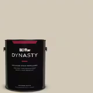 BEHR DYNASTY 1 gal. Designer Collection #DC-010 Even Better Beige Matte Interior Stain-Blocking P... | The Home Depot