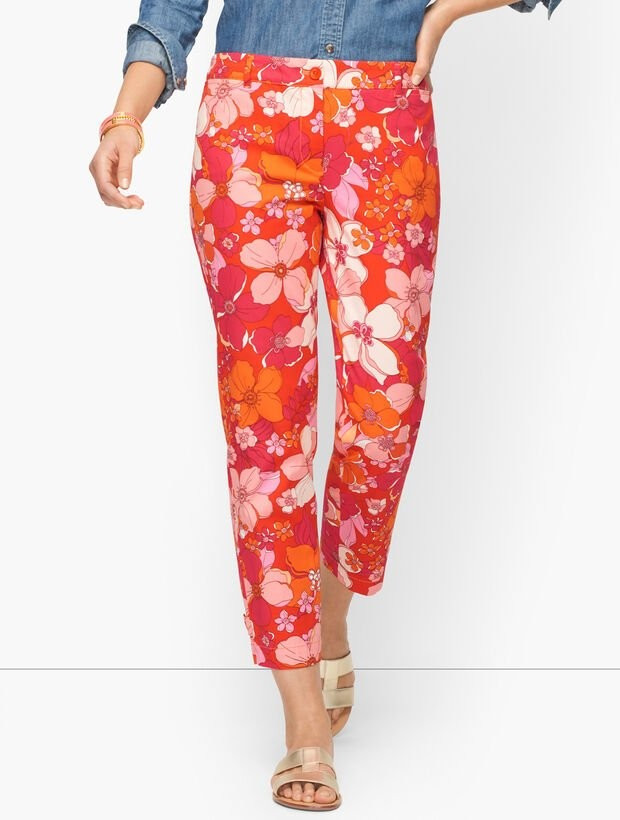 Perfect Crops - Tossed Flowers | Talbots