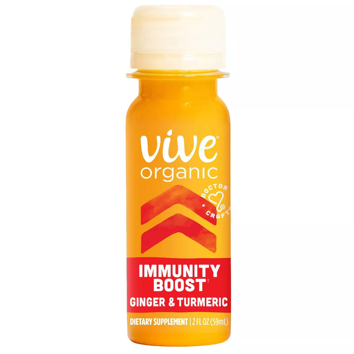Vive Organic Immunity Boost  Original Ginger & Turmeric Wellness Shot - 2 fl oz | Target