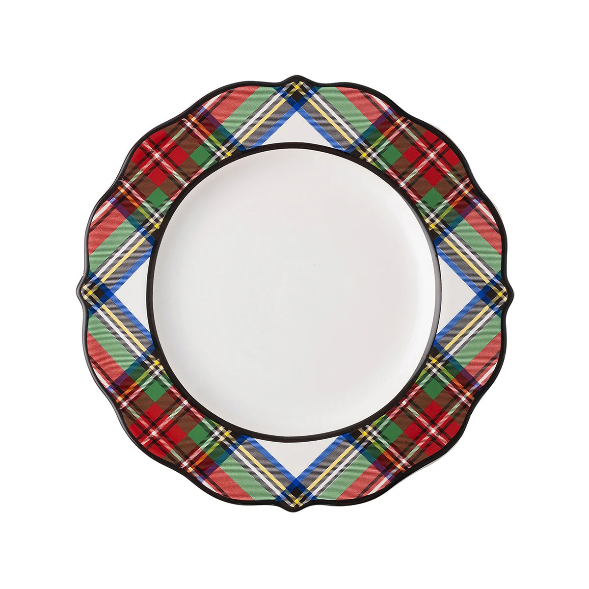 Stewart Tartan Dessert/Salad Plate | Caitlin Wilson Design
